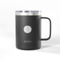Personalized Name and Initials Monogram Wreath Coffee Mug, Japan Flag Nihon NipponTumbler 15oz - Proud & Loyal