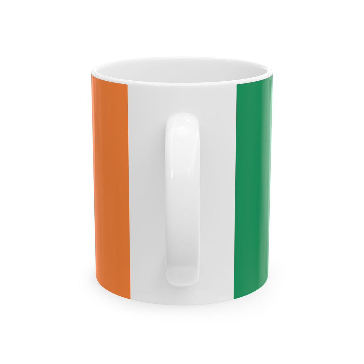 Personalized Name Ireland Flag Mug | Ceramic Cup, New Citizen, Naturalization Gift, Heritage Gift - Proud & Loyal
