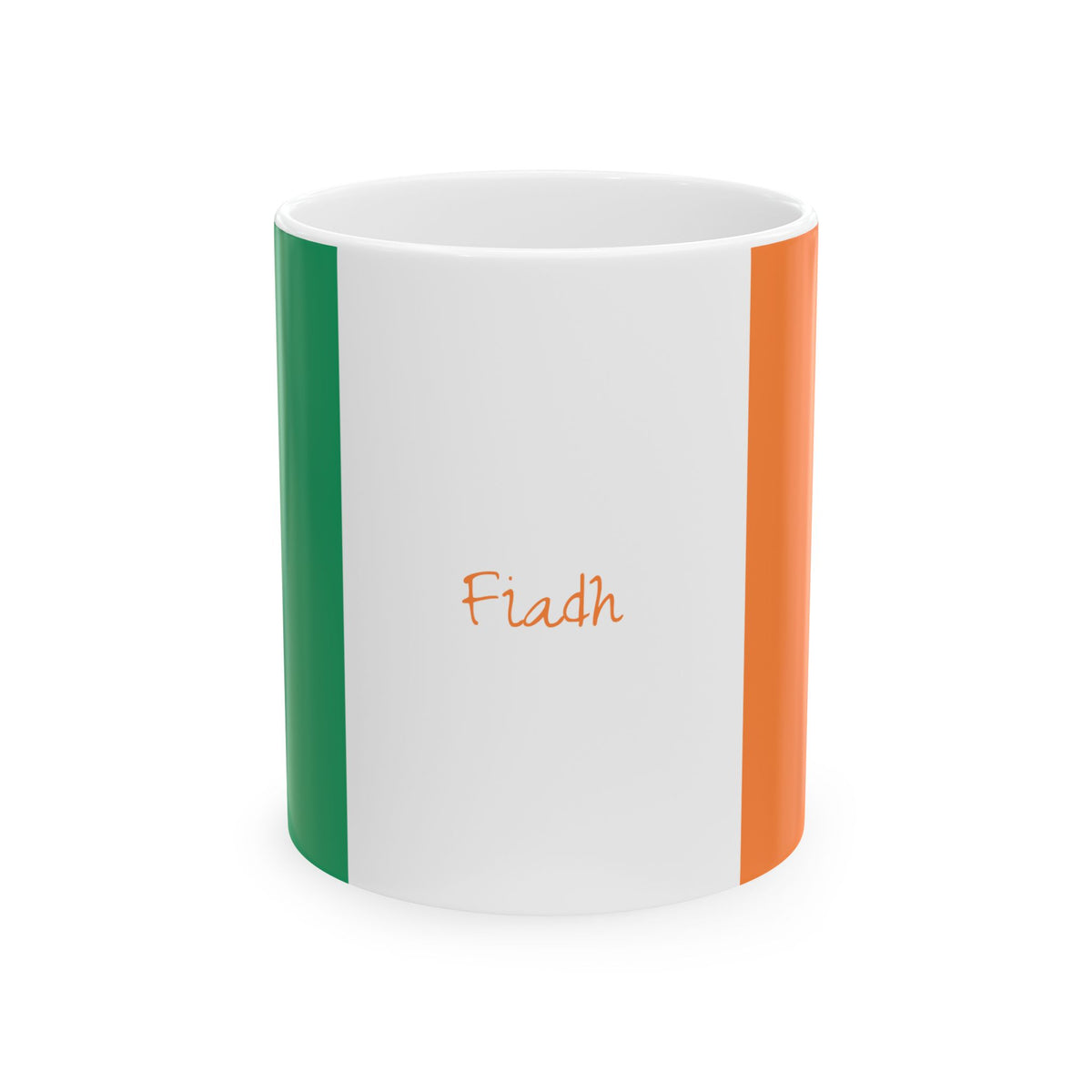 Personalized Name Ireland Flag Mug | Ceramic Cup, New Citizen, Naturalization Gift, Heritage Gift - Proud & Loyal