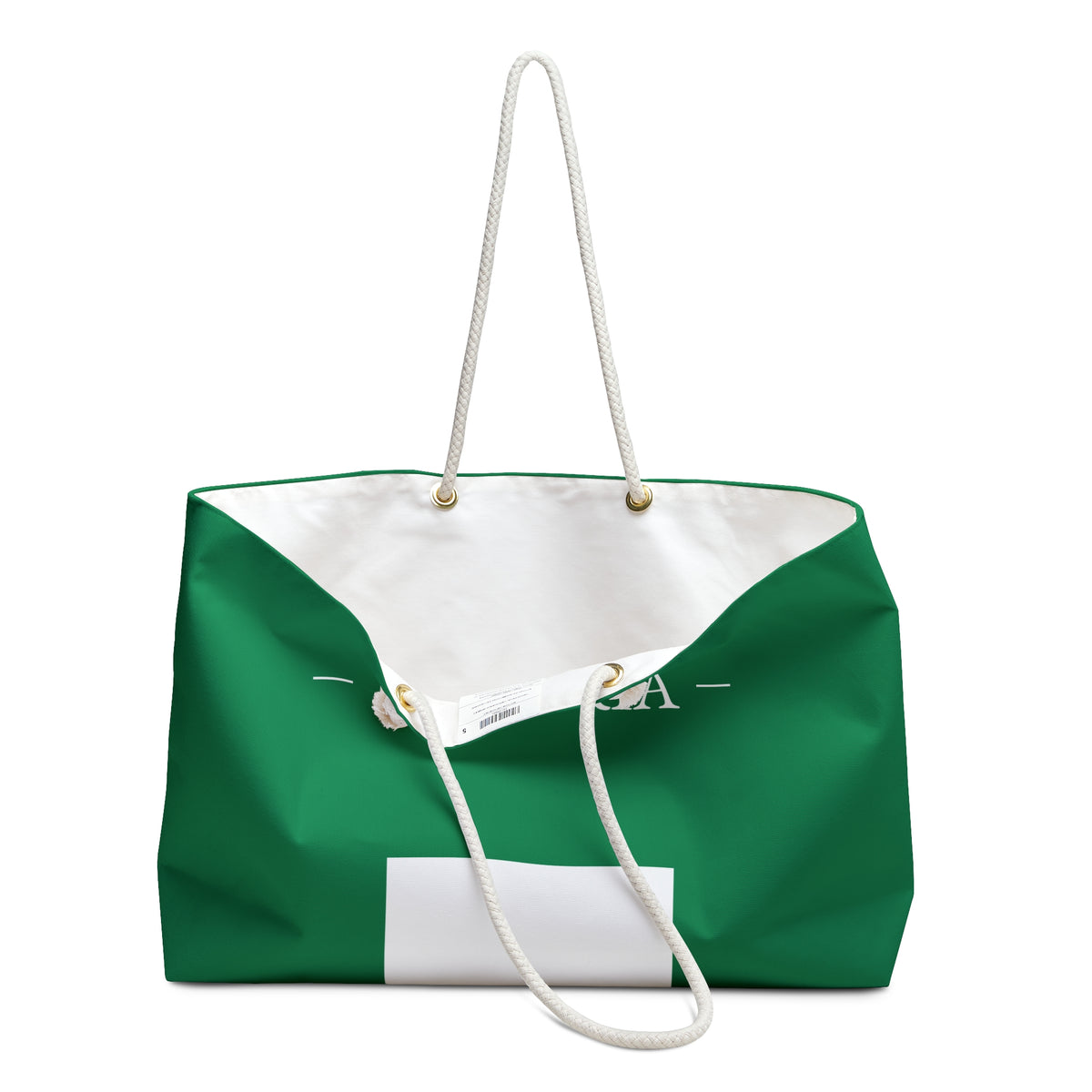 Personalized Nigeria Weekender Bag, Nigerian Flag Travel Bag, Custom Name Heritage Tote, Vacation Overnight Bag - Proud & Loyal