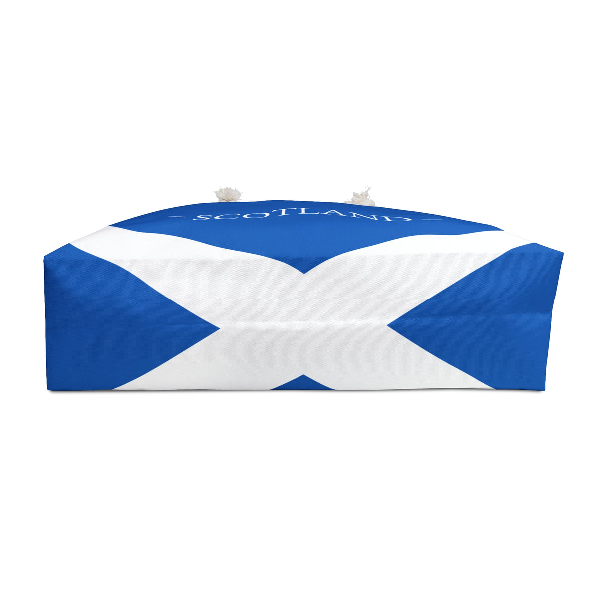 Personalized Scotland Weekender Bag, Scottish Flag Travel Bag, Custom Name Heritage Tote, European Vacation Overnight Bag - Proud & Loyal