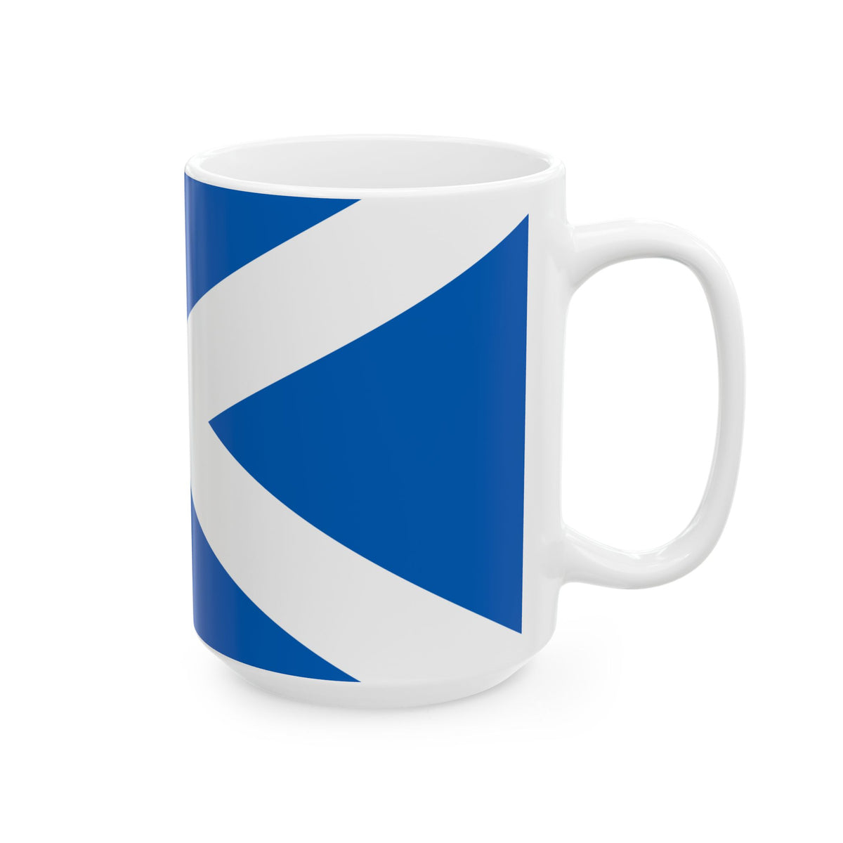 Personalized Scottish Saltire Flag Mug | Scotland Flag Ceramic Cup, New Citizen, Naturalization Gift, Heritage Gift - Proud & Loyal