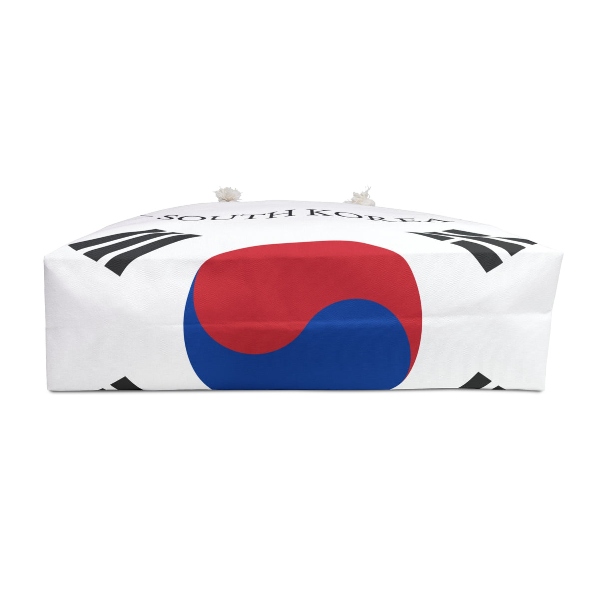 Personalized South Korea Weekender Bag, Korean Flag Travel Bag, Custom Name Heritage Tote, Vacation Overnight Bag - Proud & Loyal
