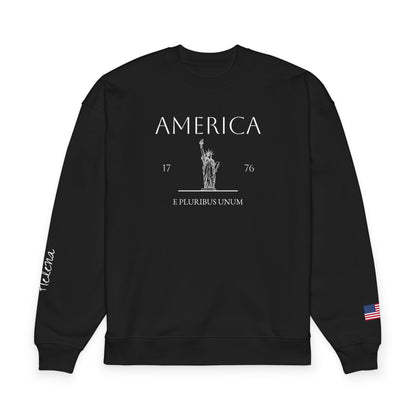 Personalized Statue of Liberty Sweatshirt – American Heritage | Proud & Loyal - Proud & Loyal