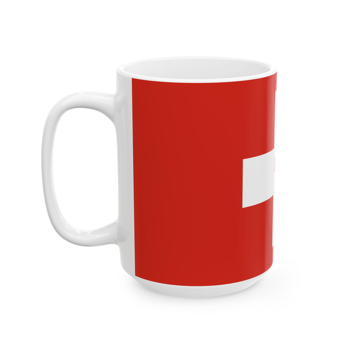 Personalized Swiss Flag Mug | Switzerland Red White Cross Ceramic Cup, New Citizen, Naturalization Gift, Heritage Gift - Proud & Loyal