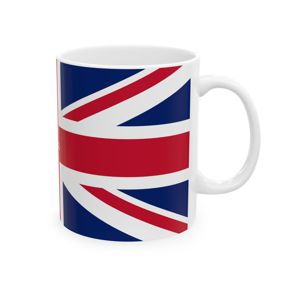 Personalized Union Jack United Kingdom Flag Mug | British Flag Ceramic Coffee Cup, New Citizen, Britain Naturalization Gift, Heritage Gift - Proud & Loyal