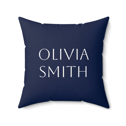 Personalized United Kingdom Union Jack Pattern Pillow | British Faux Suede Square Pillow - 20" x 20" - Proud & Loyal