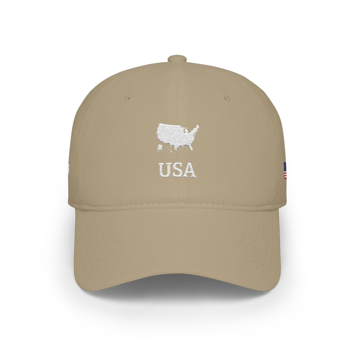 Personalized USA Map Embroidered Cap