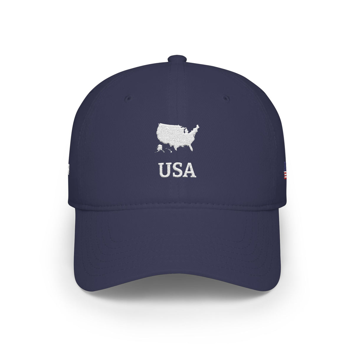 Personalized USA Map Embroidered Cap