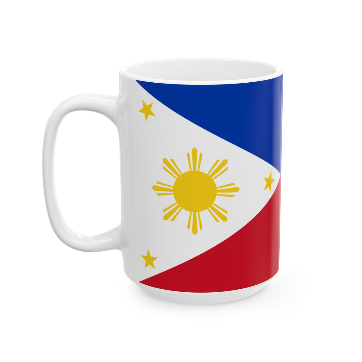 Philippine Flag Ceramic Mug | Philippines Flag Coffee Mug, 11oz 15oz - Proud & Loyal