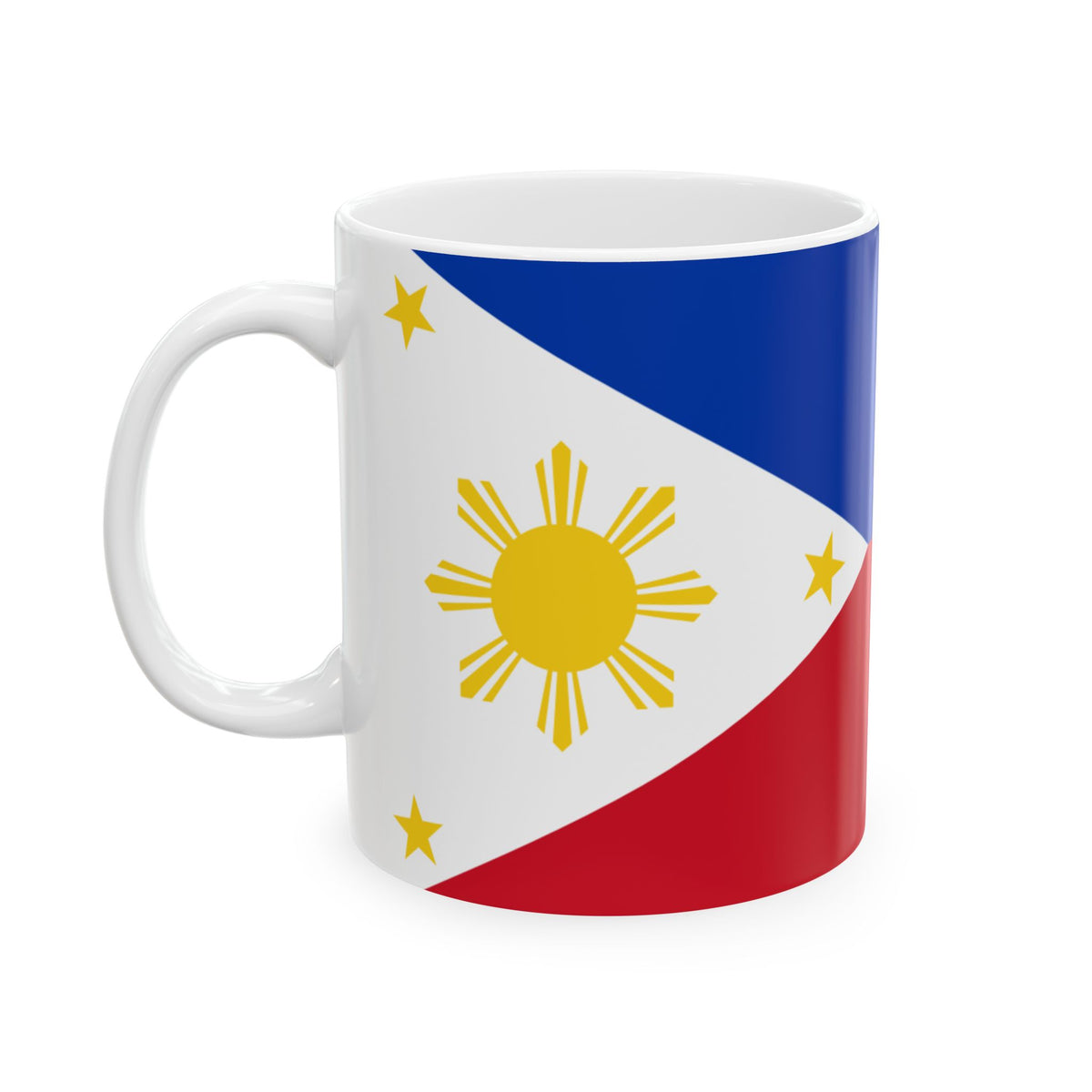 Philippine Flag Ceramic Mug | Philippines Flag Coffee Mug, 11oz 15oz - Proud & Loyal