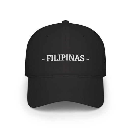 Philippines Embroidered Cap, Filipino Flag Hat, Patriotic Baseball Cap, Filipino Pride Cotton Hat, Unisex Gift, Low Profile Cotton Cap - Proud & Loyal