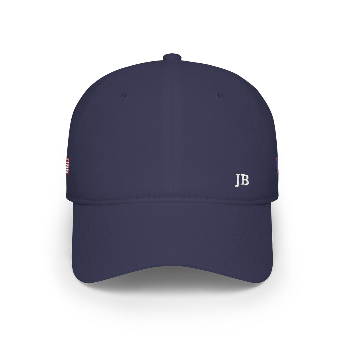 Puerto Rican American Flag Hat Personalized Initials | Puerto Rico USA Dual Heritage Embroidered Cap | Low Profile Cotton Baseball Hat - Proud & Loyal