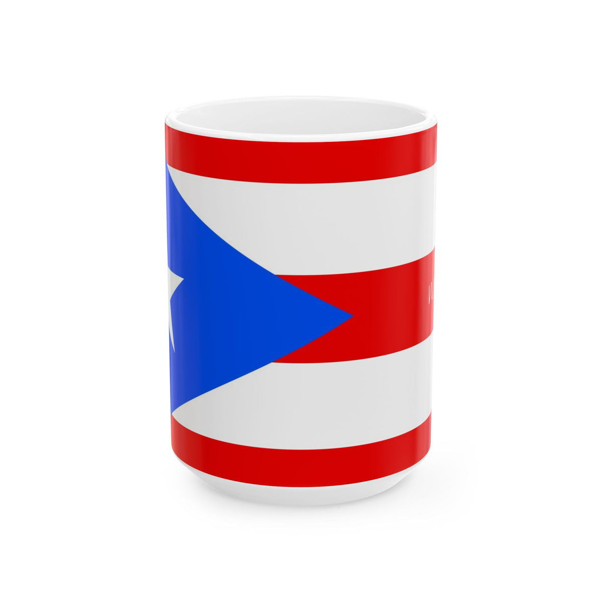 Puerto Rico Flag Mug | Ceramic Coffee Cup, 11oz or 15oz - Proud & Loyal