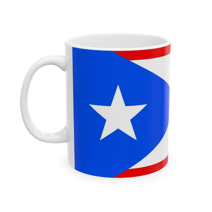 Puerto Rico Flag Mug | Ceramic Coffee Cup, 11oz or 15oz - Proud & Loyal