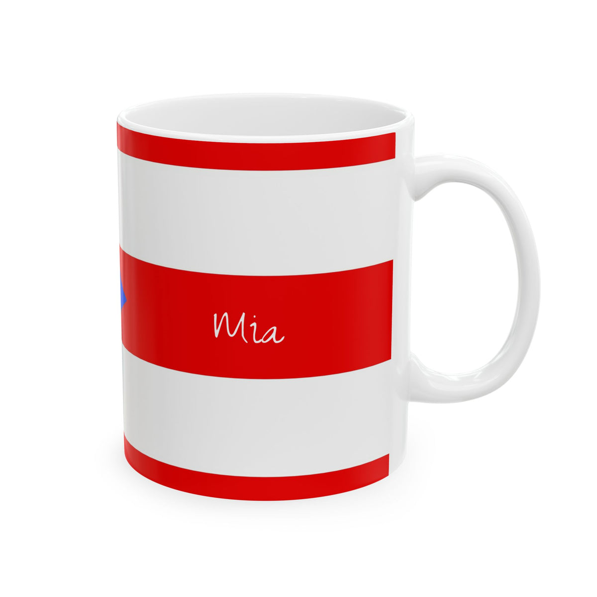 Puerto Rico Flag Mug | Ceramic Coffee Cup, 11oz or 15oz - Proud & Loyal
