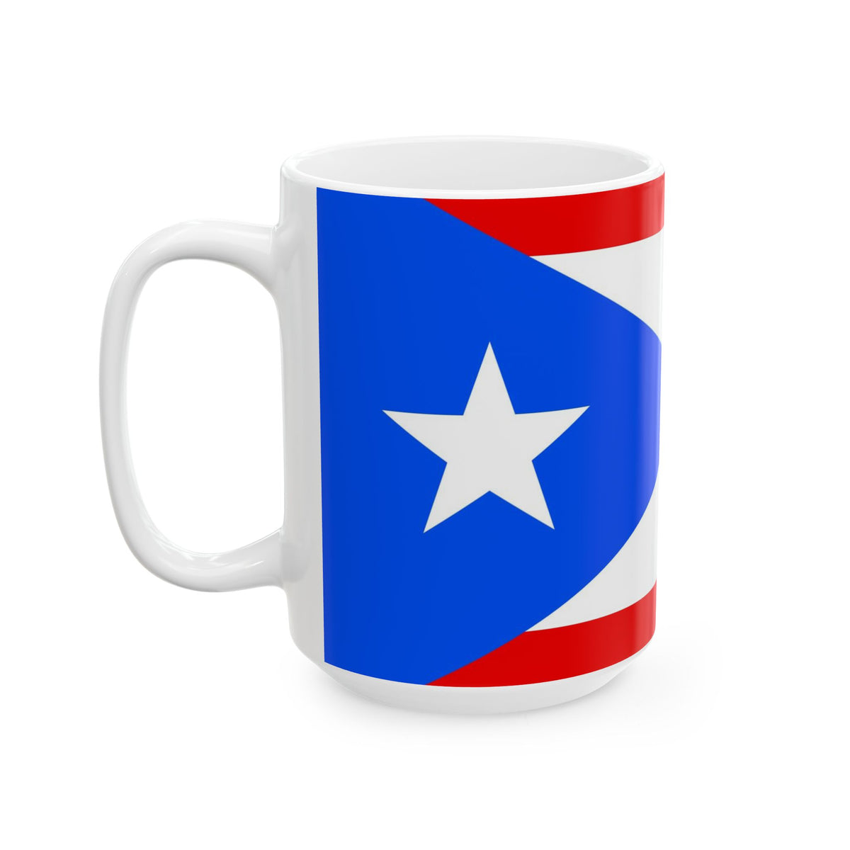 Puerto Rico Flag Mug | Ceramic Coffee Cup, 11oz or 15oz - Proud & Loyal