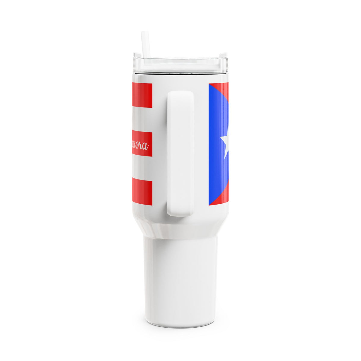 Puerto Rico Flag Tumbler 40oz | Puerto Rican Flag Travel Mug - Proud & Loyal