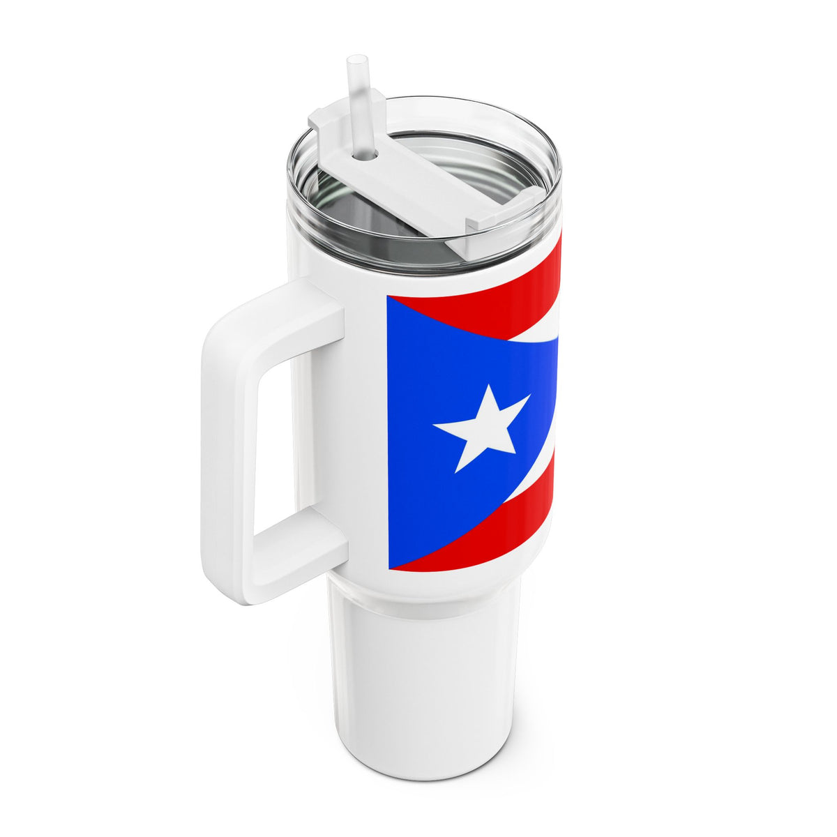 Puerto Rico Flag Tumbler 40oz | Puerto Rican Flag Travel Mug - Proud & Loyal