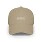 Seoul Embroidered Cap, South Korea Flag Hat, Patriotic Baseball Cap, South Korean Pride Cotton Hat, Unisex Gift, Low Profile Cotton Cap - Proud & Loyal