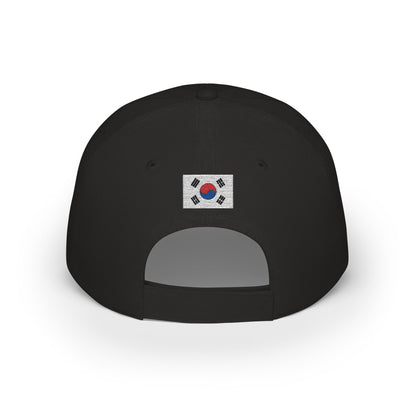 Seoul Embroidered Cap, South Korea Flag Hat, Patriotic Baseball Cap, South Korean Pride Cotton Hat, Unisex Gift, Low Profile Cotton Cap - Proud & Loyal