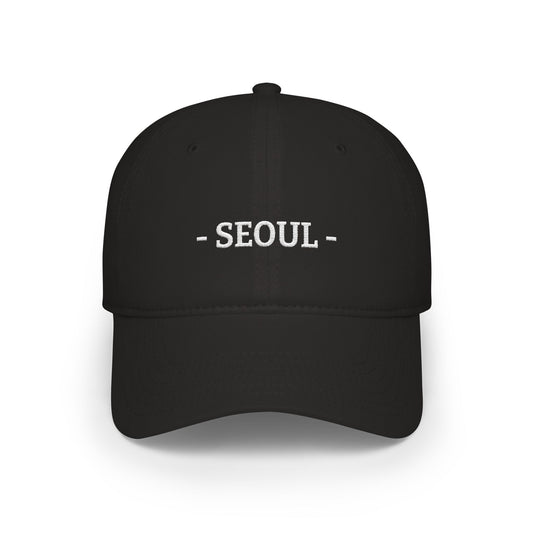 Seoul Embroidered Cap, South Korea Flag Hat, Patriotic Baseball Cap, South Korean Pride Cotton Hat, Unisex Gift, Low Profile Cotton Cap - Proud & Loyal