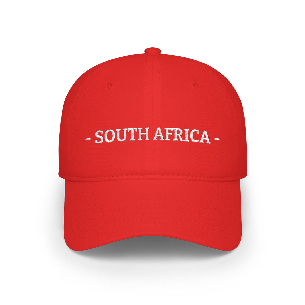 South Africa Embroidered Cap, Flag Hat, Baseball Cap, South African Pride Cotton Hat, Cape Town Johannesburg, Low Profile Cotton Cap - Proud & Loyal