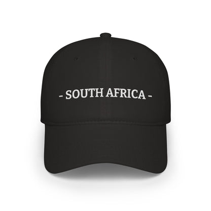 South Africa Embroidered Cap, Flag Hat, Baseball Cap, South African Pride Cotton Hat, Cape Town Johannesburg, Low Profile Cotton Cap - Proud & Loyal