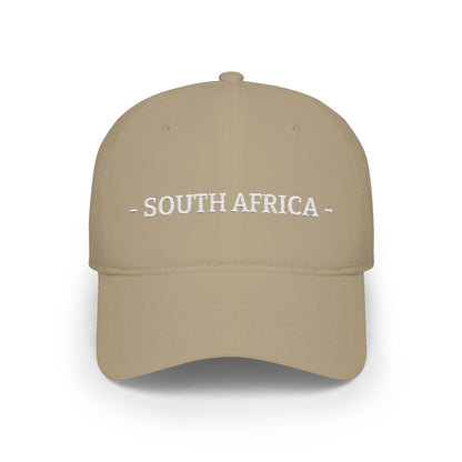 South Africa Embroidered Cap, Flag Hat, Baseball Cap, South African Pride Cotton Hat, Cape Town Johannesburg, Low Profile Cotton Cap - Proud & Loyal
