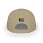 South Africa Embroidered Cap, Flag Hat, Baseball Cap, South African Pride Cotton Hat, Cape Town Johannesburg, Low Profile Cotton Cap - Proud & Loyal