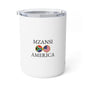 South African American Personalized Name Insulated Coffee Mug, Custom Travel Tumbler, Mzansi USA Dual Heritage Naturalization Citizen - Proud & Loyal
