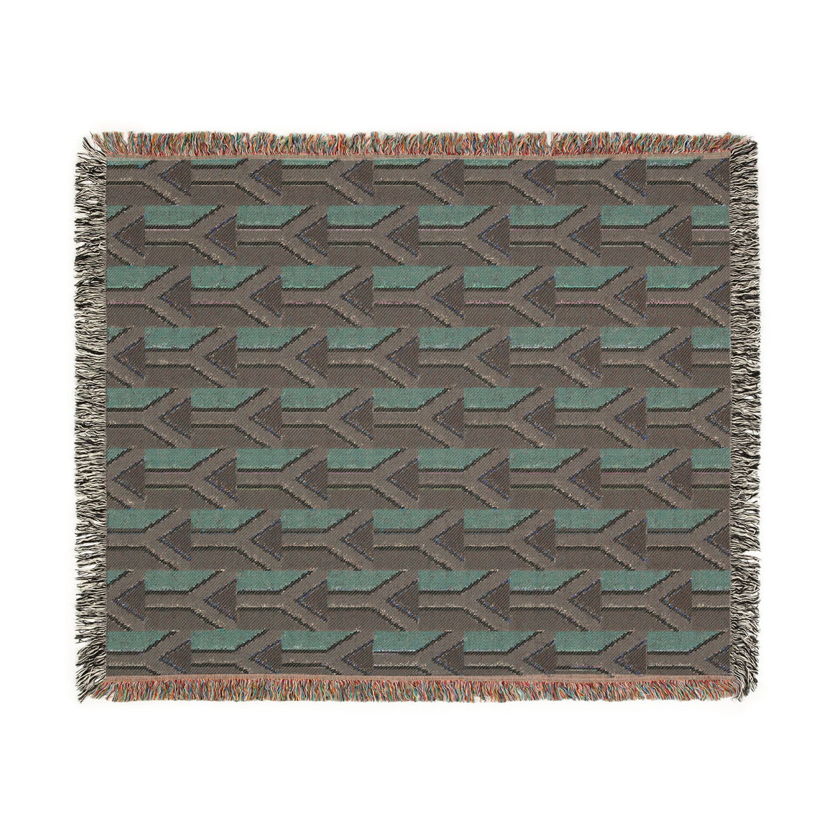 South African Flag Checkered Pattern Woven Blanket | South Africa Throw Pillow - Proud & Loyal