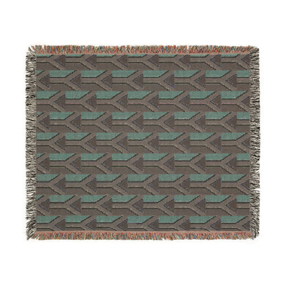 South African Flag Checkered Pattern Woven Blanket | South Africa Throw Pillow - Proud & Loyal