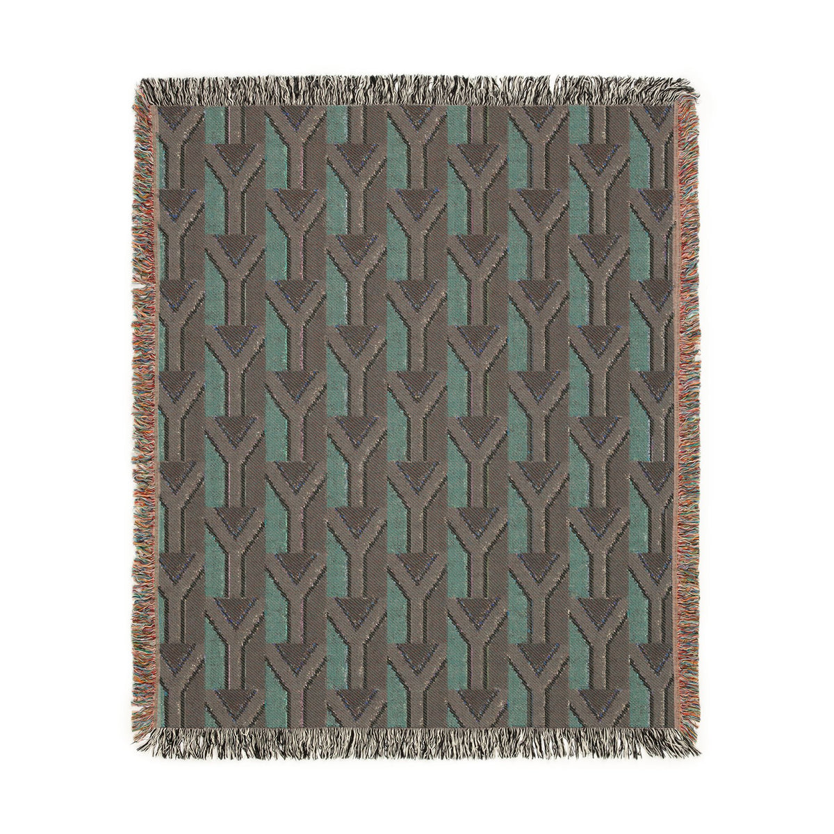 South African Flag Checkered Pattern Woven Blanket | South Africa Throw Pillow - Proud & Loyal