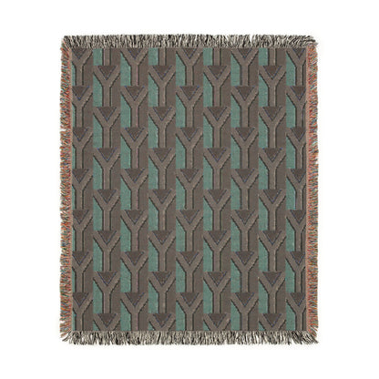 South African Flag Checkered Pattern Woven Blanket | South Africa Throw Pillow - Proud & Loyal