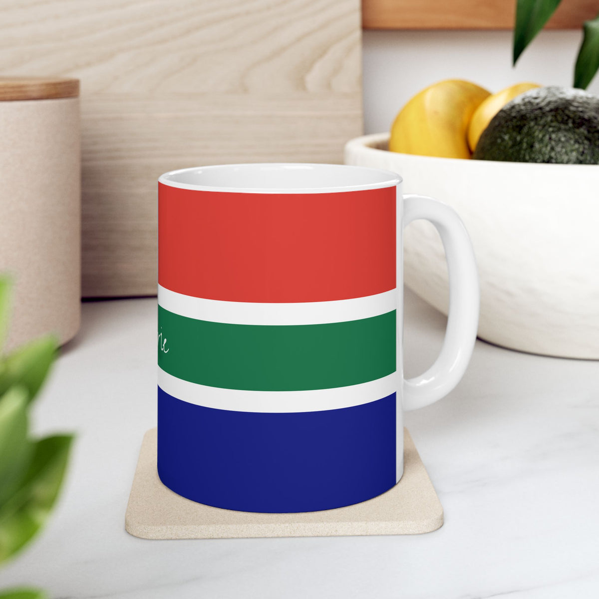 South African Flag Mug | Ceramic Coffee Cup with Flag Wrap - Proud & Loyal