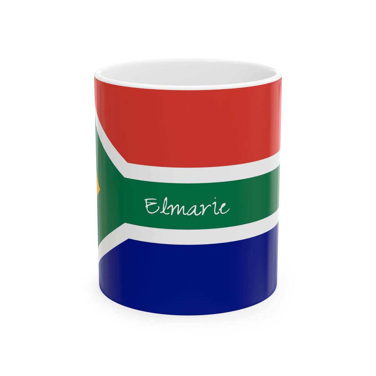 South African Flag Mug | Ceramic Coffee Cup with Flag Wrap - Proud & Loyal