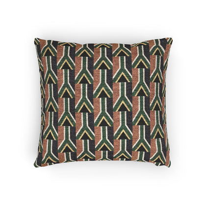 South African Geometric Arrow Pattern Woven Pillow | South Africa Boho Tribal Throw Cushion - Proud & Loyal