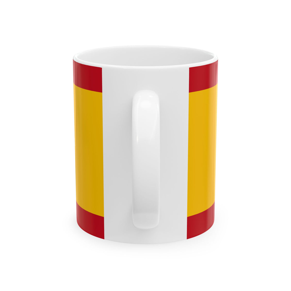 Spain Flag Ceramic Mug | Spanish Coat of Arms Coffee Cup - Proud & Loyal