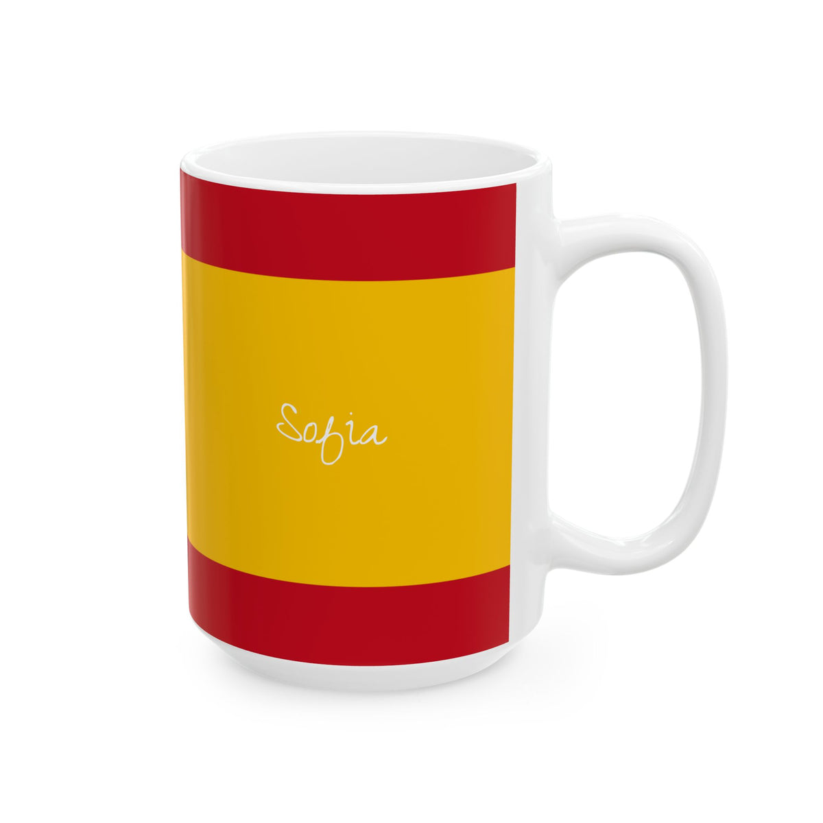 Spain Flag Ceramic Mug | Spanish Coat of Arms Coffee Cup - Proud & Loyal