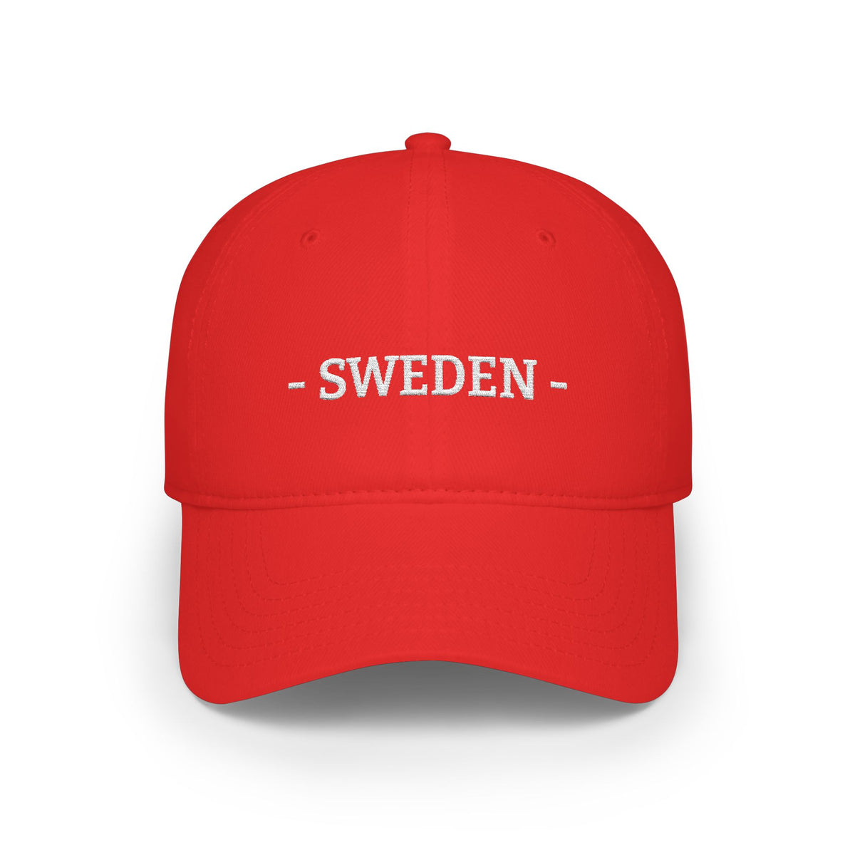 Sweden Embroidered Cap, Sweden Flag Hat, Patriotic Baseball Cap, Swedish Pride Cotton Hat, Unisex Gift, Low Profile Cotton Cap - Proud & Loyal