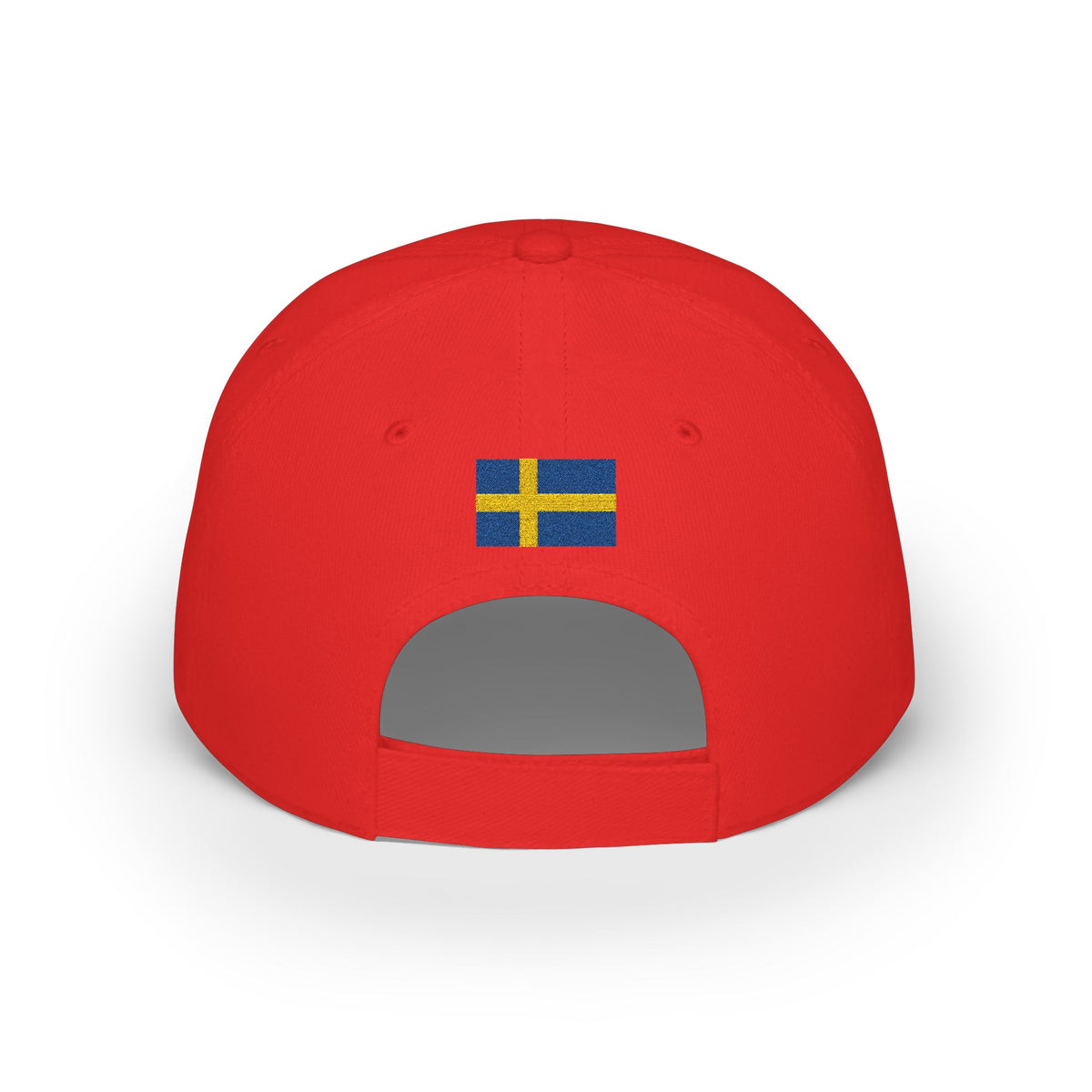 Sweden Embroidered Cap, Sweden Flag Hat, Patriotic Baseball Cap, Swedish Pride Cotton Hat, Unisex Gift, Low Profile Cotton Cap - Proud & Loyal