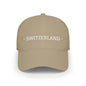 Switzerland Embroidered Cap, Switzerland Flag Hat, Patriotic Baseball Cap, Swiss Pride Cotton Hat, Unisex Gift, Low Profile Cotton Cap - Proud & Loyal