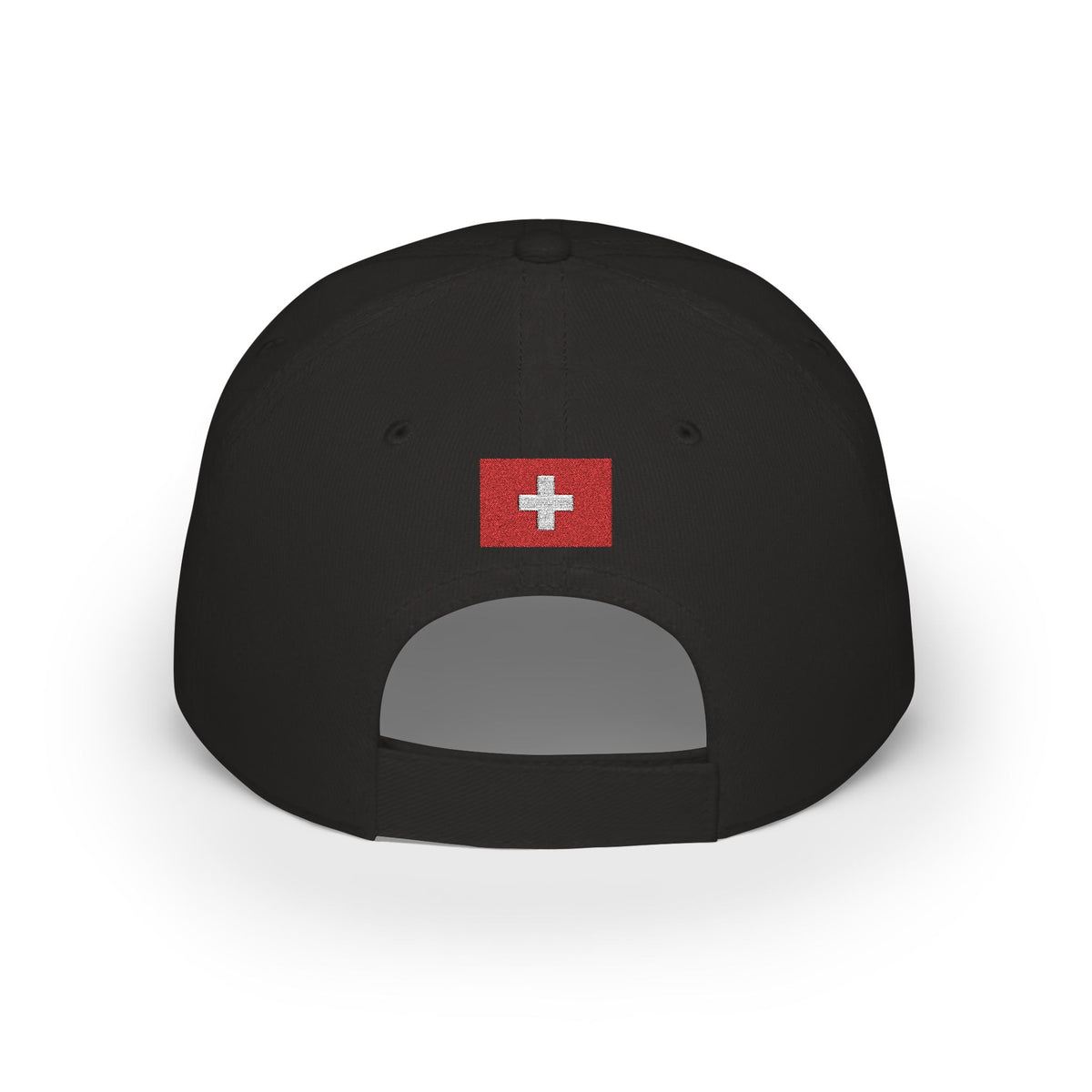 Switzerland Embroidered Cap, Switzerland Flag Hat, Patriotic Baseball Cap, Swiss Pride Cotton Hat, Unisex Gift, Low Profile Cotton Cap - Proud & Loyal