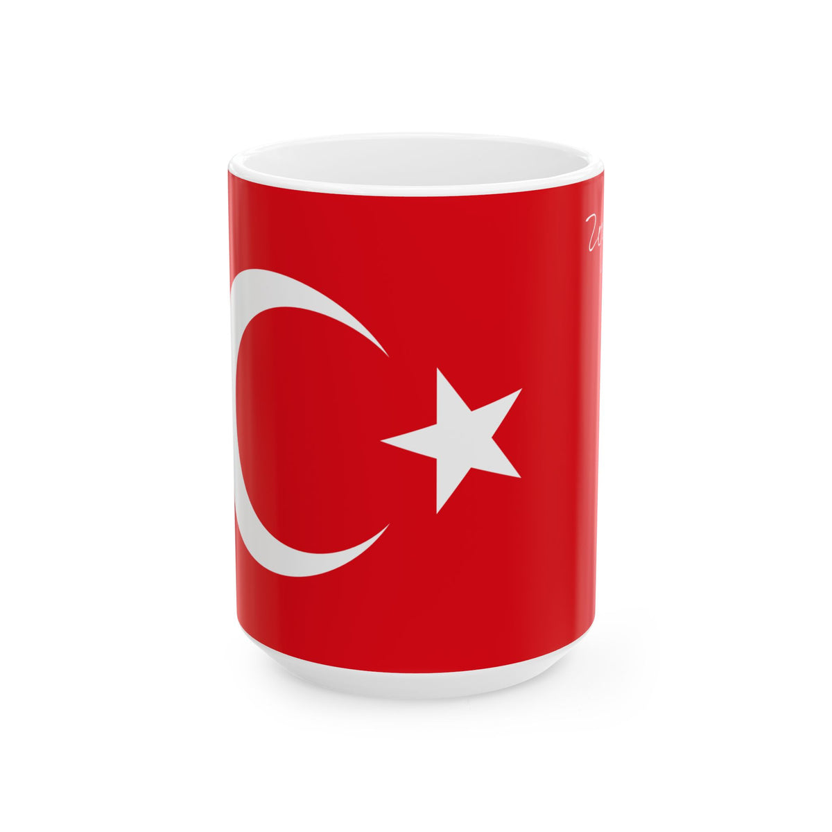 Turkish Flag Mug | Red Crescent and Star Ceramic Mug - Proud & Loyal