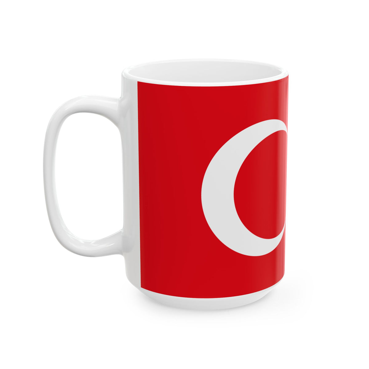 Turkish Flag Mug | Red Crescent and Star Ceramic Mug - Proud & Loyal