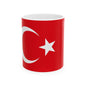 Turkish Flag Mug | Red Crescent and Star Ceramic Mug - Proud & Loyal