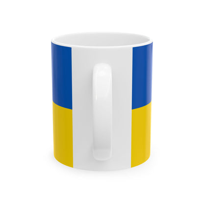 Ukraine Custom Signature Mug, Personalized Heritage Coffee Cup, Tea Mug, Signature Handwritten Ukraine Flag Ceramic Gift - Proud & Loyal