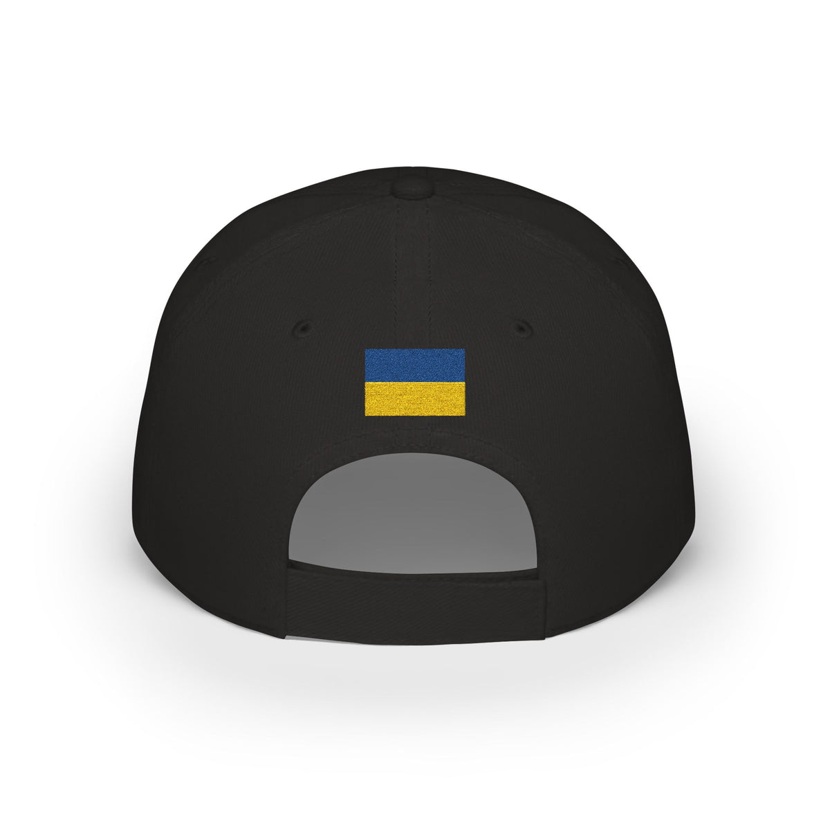 Ukraine Embroidered Cap, Ukraine Flag Hat, Patriotic Baseball Cap, Ukrainian Pride Cotton Hat, Unisex Gift, Low Profile Cotton Cap - Proud & Loyal
