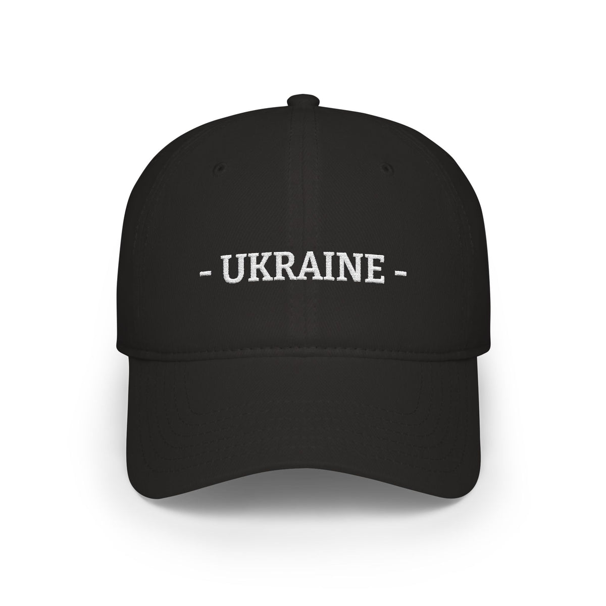 Ukraine Embroidered Cap, Ukraine Flag Hat, Patriotic Baseball Cap, Ukrainian Pride Cotton Hat, Unisex Gift, Low Profile Cotton Cap - Proud & Loyal